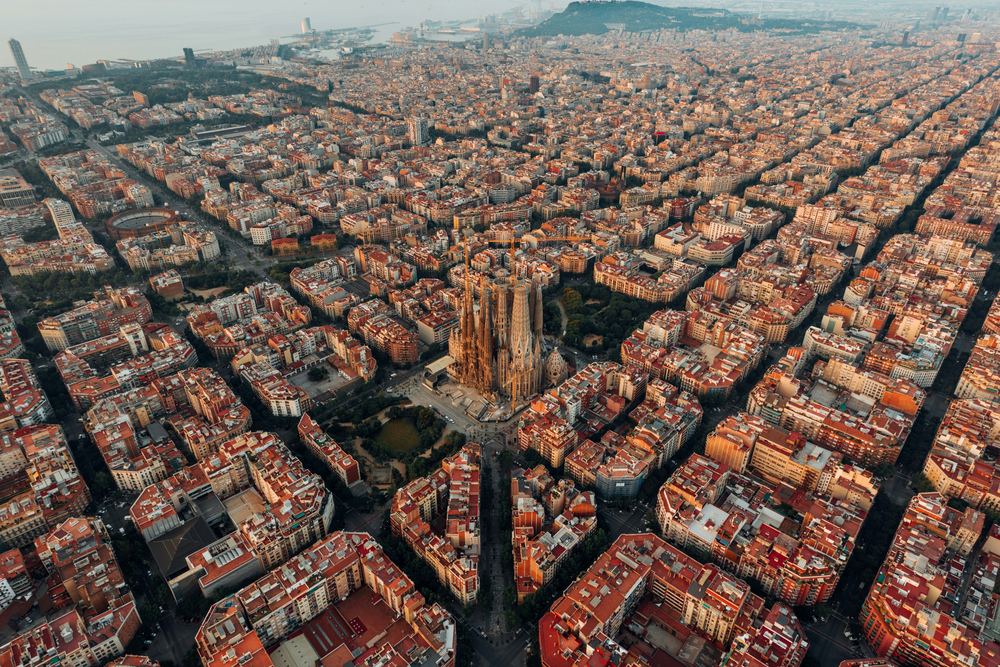 Barcelona from above
